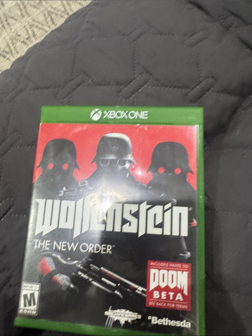 Xbox One Wolfenstein: The New Order - Black & Red Game Case